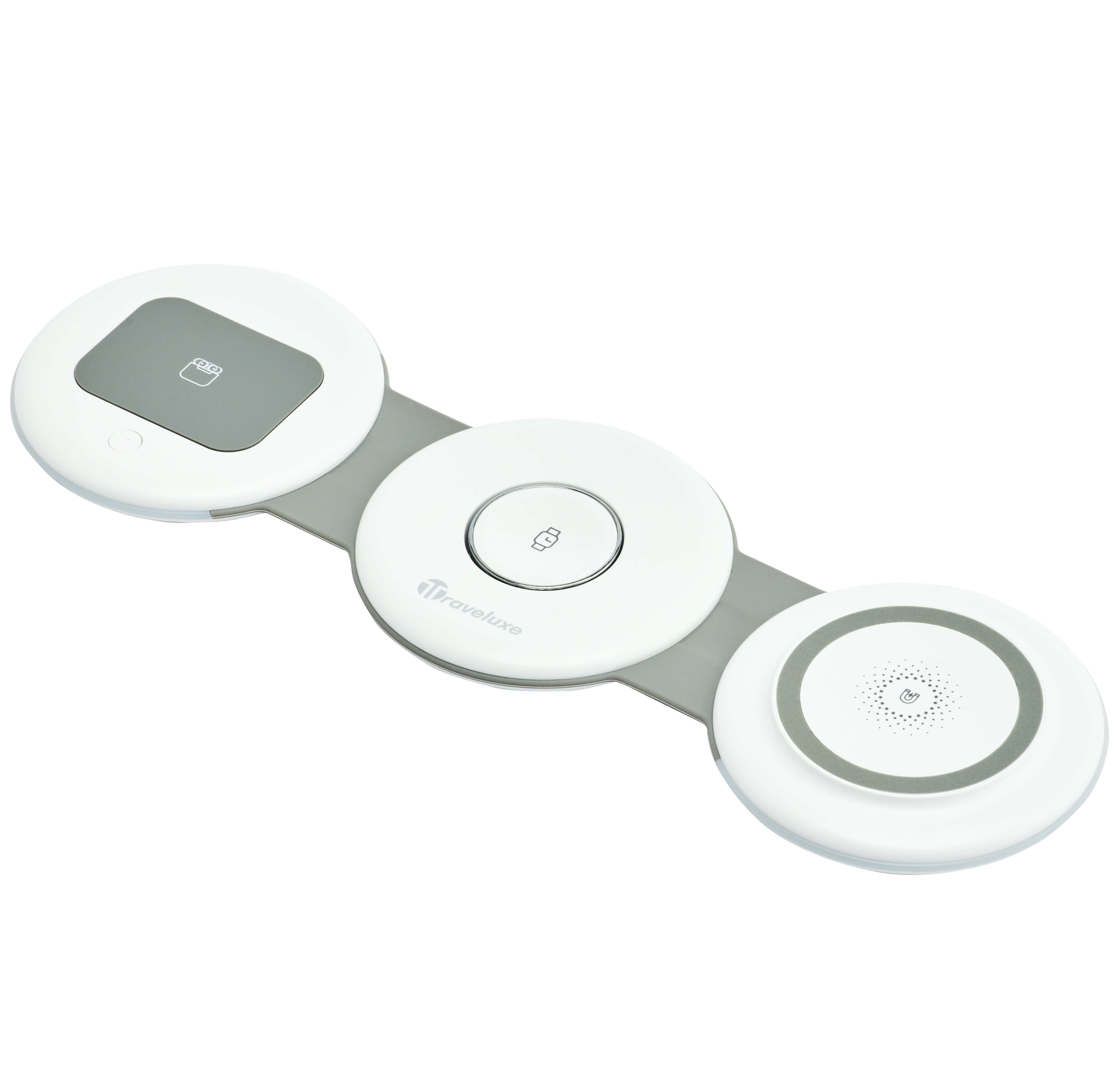 3-in-1 Wireless Desktop Charger (Circle)